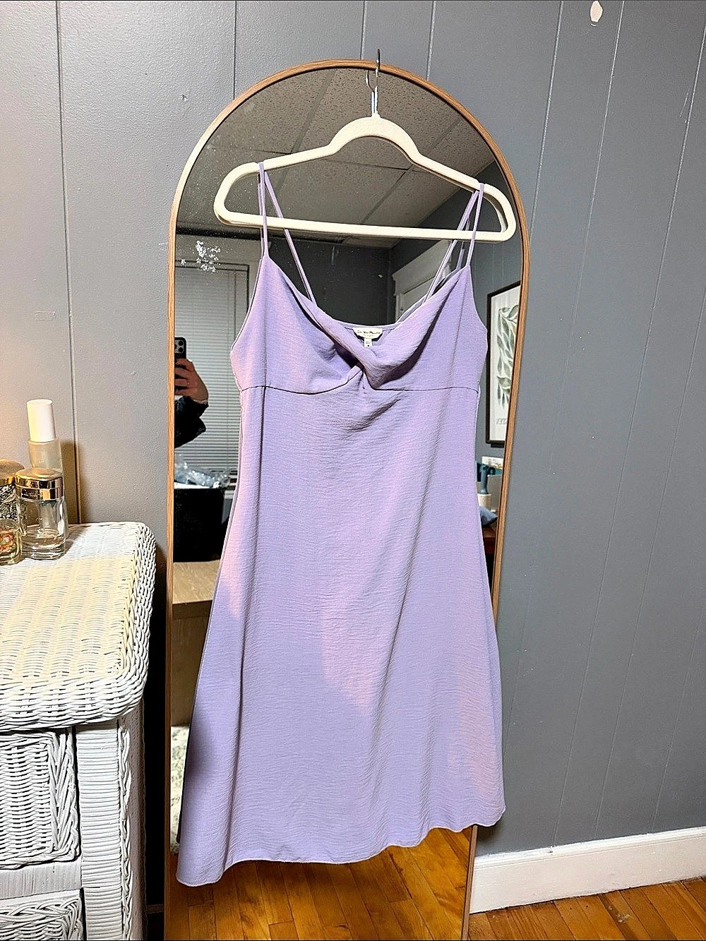 Purple midi Dress